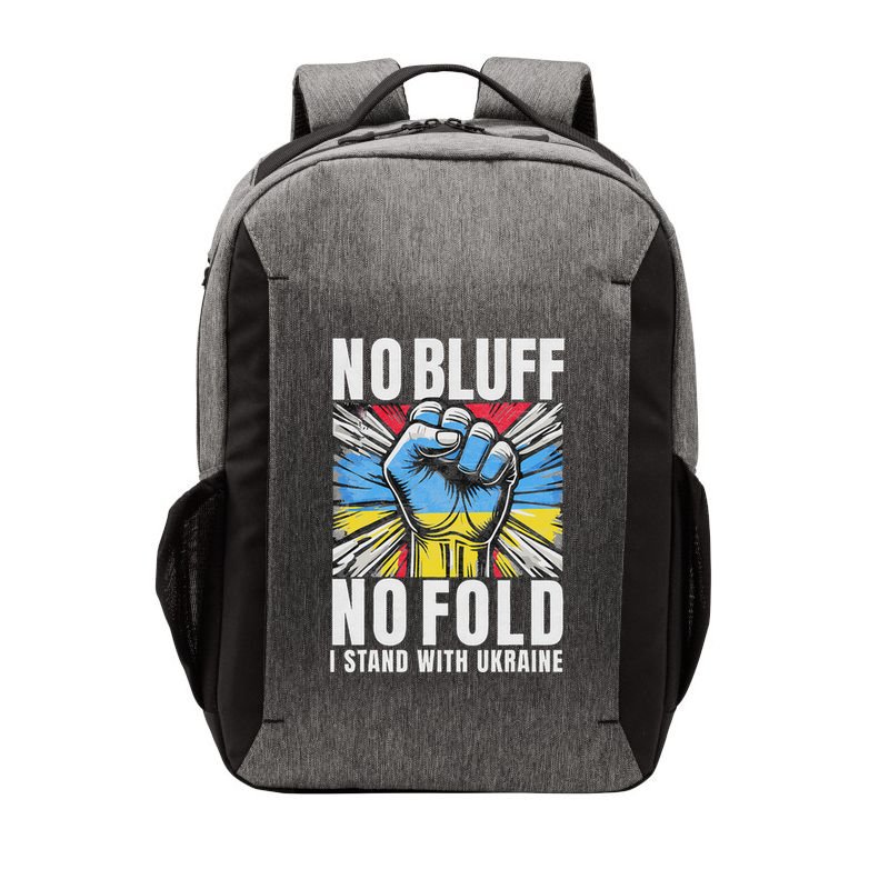Support Ukraine I Stand With Ukraine Flag Apparel Vector Backpack