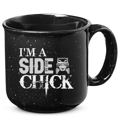 Sxs Utv IM A Side By Side Chick Canam Defender 15oz Campfire Ceramic Mug