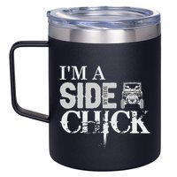 Sxs Utv IM A Side By Side Chick Canam Defender 12oz Stainless Steel Coffee Mug