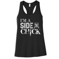 Sxs Utv IM A Side By Side Chick Canam Defender Women's Racerback Tank