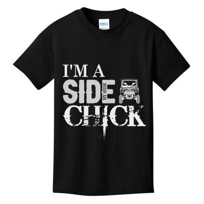Sxs Utv IM A Side By Side Chick Canam Defender Kids T-Shirt