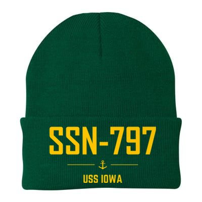 SSN797 USS Iowa Knit Cap Winter Beanie