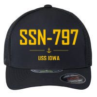 SSN797 USS Iowa Flexfit Unipanel Trucker Cap