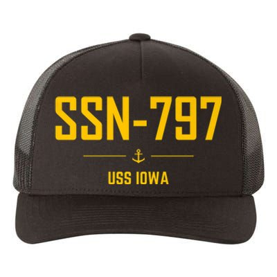 SSN797 USS Iowa Yupoong Adult 5-Panel Trucker Hat