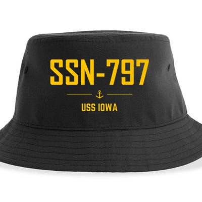 SSN797 USS Iowa Sustainable Bucket Hat