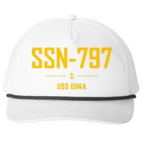 SSN797 USS Iowa Snapback Five-Panel Rope Hat