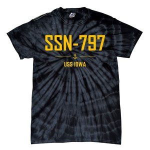 SSN797 USS Iowa Tie-Dye T-Shirt