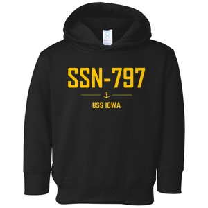 SSN797 USS Iowa Toddler Hoodie