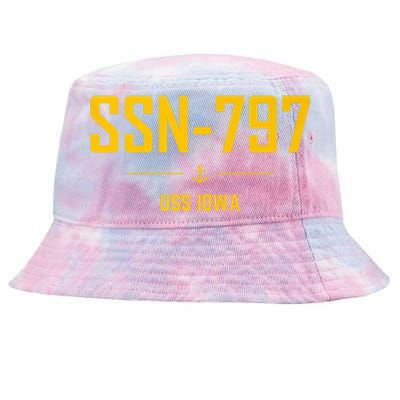 SSN797 USS Iowa Tie-Dyed Bucket Hat