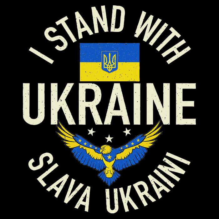 Support Ukraine I Stand With Ukraine Ukrainian Flag Patriot 16 in Basic Backpack