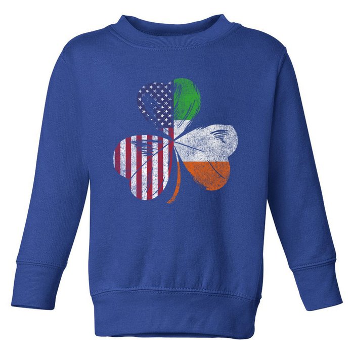 Shamrock Usa Ireland Great Gift Toddler Sweatshirt