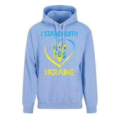 Support Ukraine I Stand With Ukraine Ukrainian Flag Gift Unisex Surf Hoodie