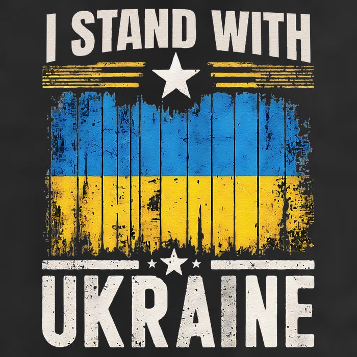 Support Ukraine I Stand With Ukraine Ukrainian Flag Cool Comfort Performance Bucket Hat