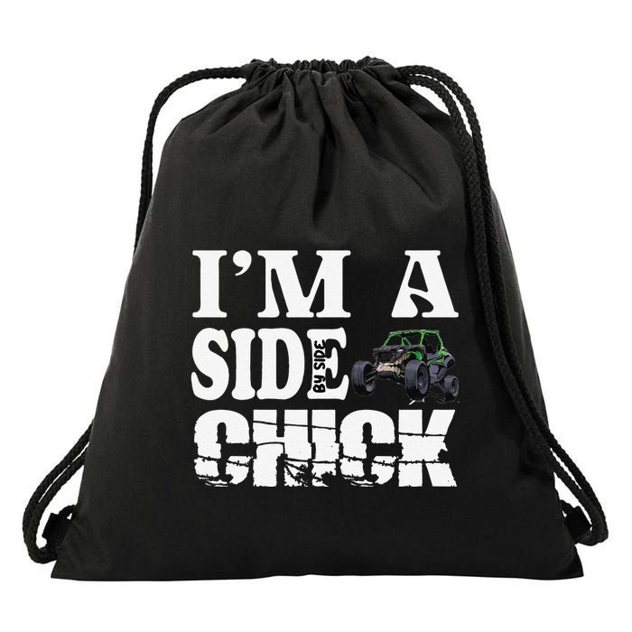 Sxs Utv IM A Side Chick Drawstring Bag