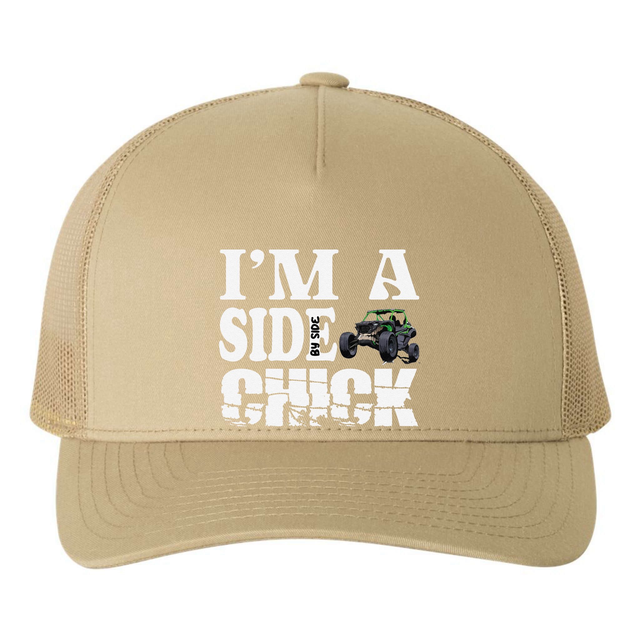 Sxs Utv IM A Side Chick Yupoong Adult 5-Panel Trucker Hat