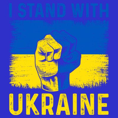 Support Ukraine I Stand With Ukraine Ukrainian Flag Meaningful Gift T-Shirt