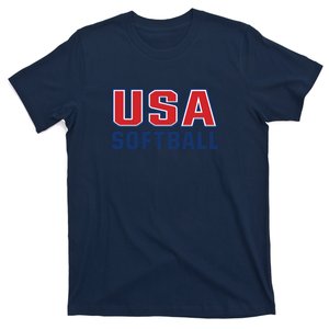 Softball USA I Love Softball T-Shirt