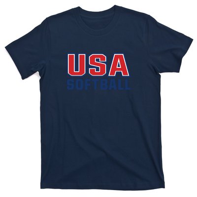 Softball USA I Love Softball T-Shirt