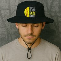 Shut Up I'm Doing Game Changer Funny Baseball Player Bucket Hat