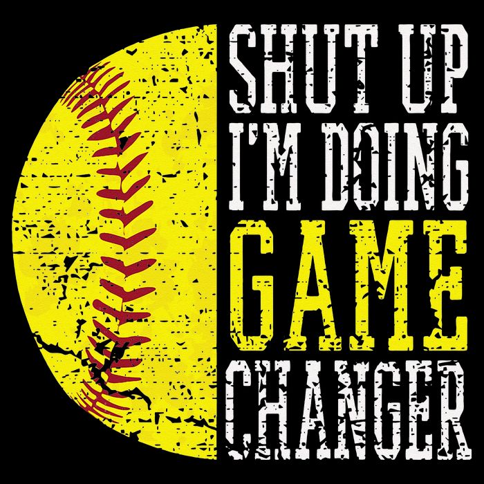 Shut Up I'm Doing Game Changer Funny Baseball Player Bucket Hat