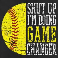 Shut Up I'm Doing Game Changer Funny Baseball Player Hat
