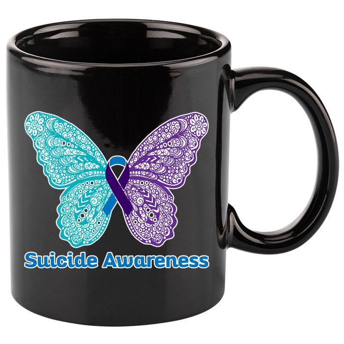 Suicide Awareness 11oz C Handle Ceramic Mug