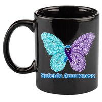 Suicide Awareness 11oz C Handle Ceramic Mug