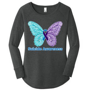 Suicide Awareness Women's Perfect Tri Tunic Long Sleeve Shirt