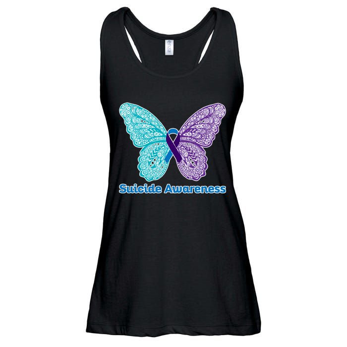 Suicide Awareness Ladies Essential Flowy Tank