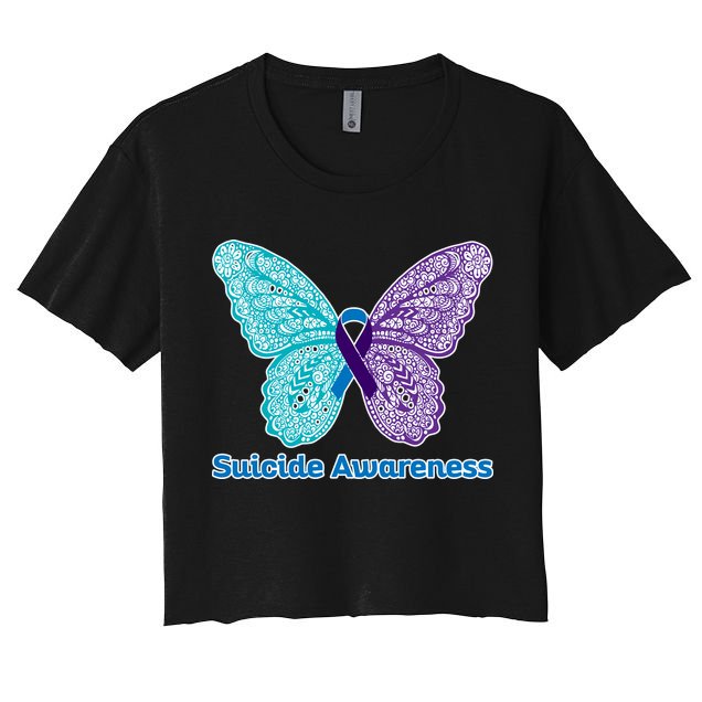 Suicide Awareness Crop Top
