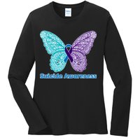 Suicide Awareness Ladies Long Sleeve Shirt