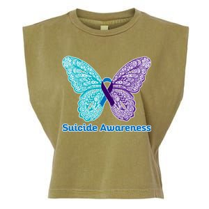 Suicide Awareness Garment-Dyed Women's Muscle Tee