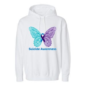 Suicide Awareness Garment-Dyed Fleece Hoodie