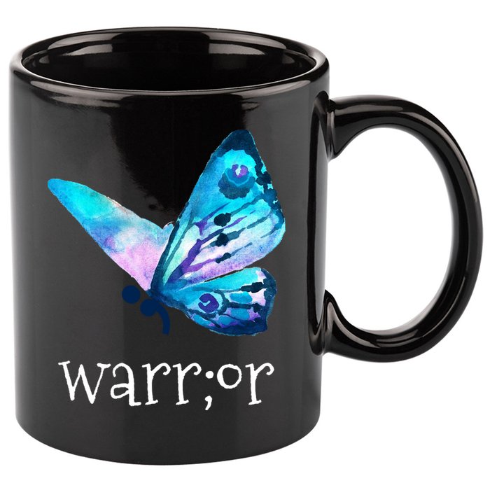 Suicide Prevention Awareness 11oz C Handle Ceramic Mug