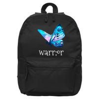 Suicide Prevention Awareness 16 in Basic Backpack