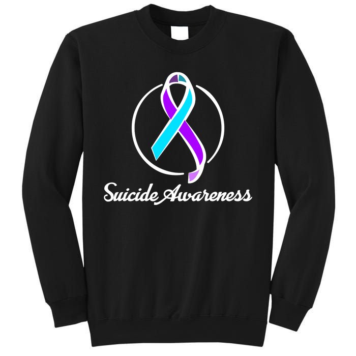 Suicide Prevention Awareness Ribbon Sweatshirt