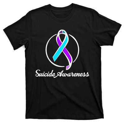 Suicide Prevention Awareness Ribbon T-Shirt