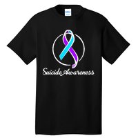 Suicide Prevention Awareness Ribbon Tall T-Shirt