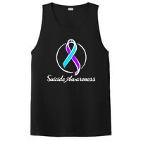 Suicide Prevention Awareness Ribbon PosiCharge Competitor Tank