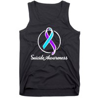 Suicide Prevention Awareness Ribbon Tank Top