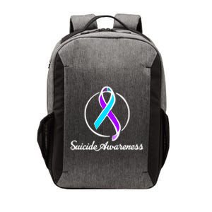 Suicide Prevention Awareness Ribbon Vector Backpack