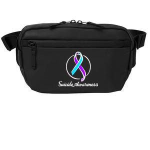 Suicide Prevention Awareness Ribbon Crossbody Pack