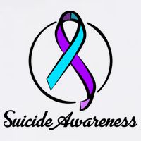 Suicide Prevention Awareness Ribbon Garment-Dyed Sweatshirt