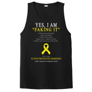 Suicide Prevention Faking It Quote PosiCharge Competitor Tank