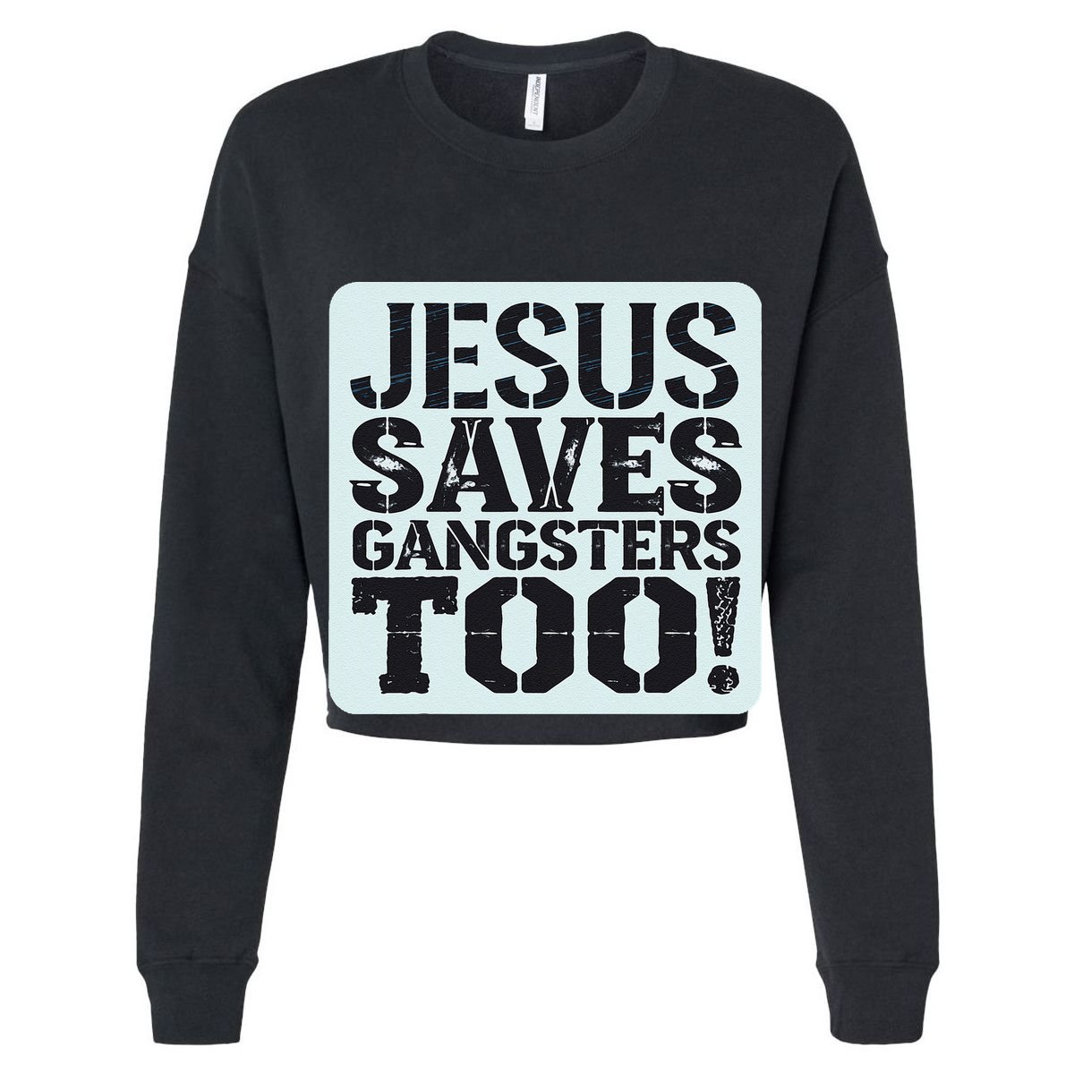 Squabble Up Jesus Saves Gangsters Too! Flexfit Unipanel Trucker Cap