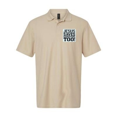 Squabble Up Jesus Saves Gangsters Too! Polo