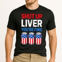 Shut Up Liver YouRe Fine 4th Of July Beer Premium Cooling Performance Crew T-Shirt