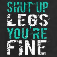Shut Up Legs YouRe Fine Funny Workout 11oz C Handle Ceramic Mug