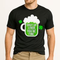 Shut Up Liver You're Fine St Patrick's Day Cooling Performance Crew T-Shirt