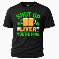 Shut Up Liver You're Fine Cooling Performance Crew T-Shirt